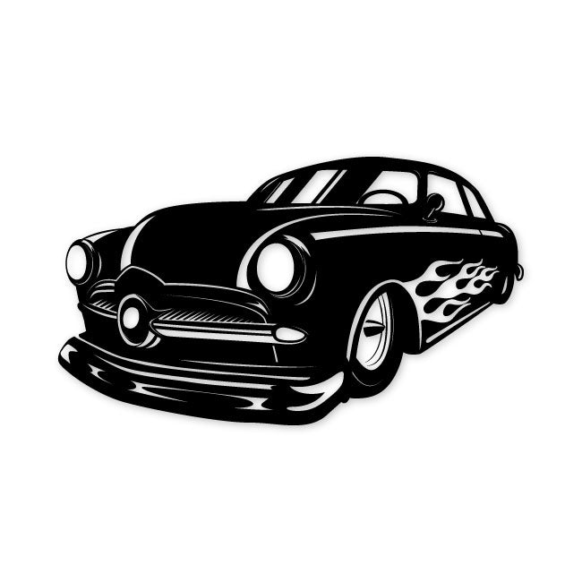 Metal Wall Art of 1951 Mercury Monterey Coupe Classic cars | artzyshack.com