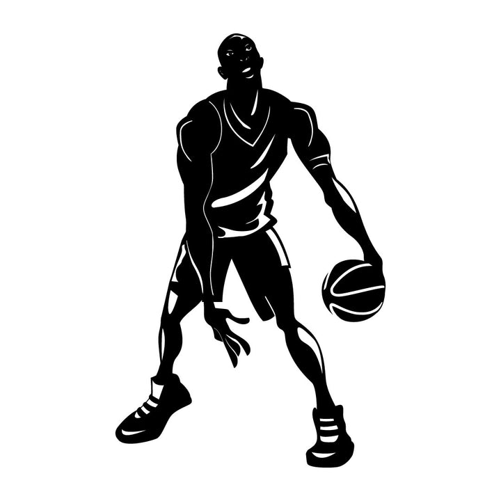 Metal Wall Art Basketball Player | artzyshack.com